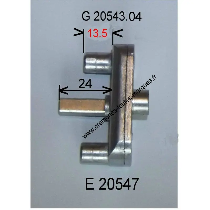 renvoi de fouillot GU G 20543.04 pilier de 13.5 mm